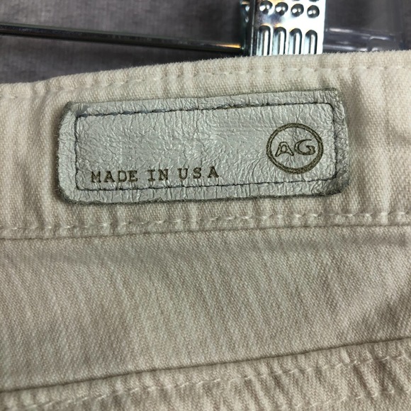 Adriano Goldschmeid Jeans Womens 28 The Stevie Pants Southwest Cream Green USA - Picture 8 of 14